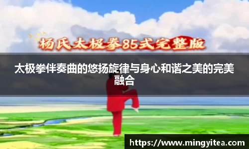 太极拳伴奏曲的悠扬旋律与身心和谐之美的完美融合